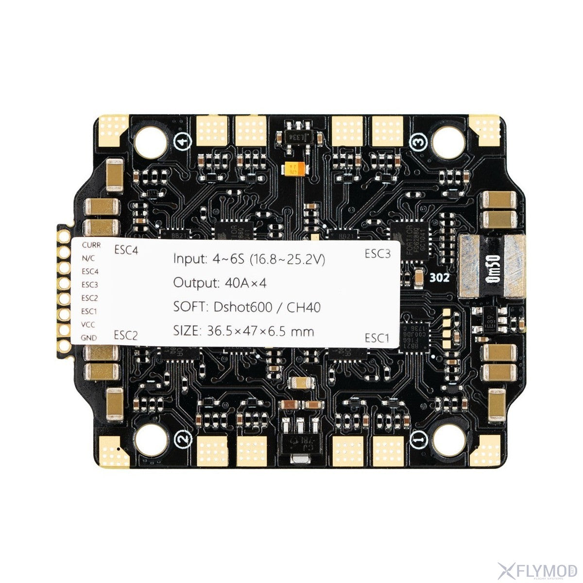 1008 esc diatone mamba f40mk2 dshot600 4in1 40a 6s