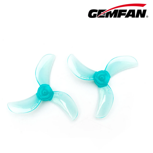 10512 2 propellers gemfan 1208 3 31mm pc durable 1mm blue 4ccw 4cw