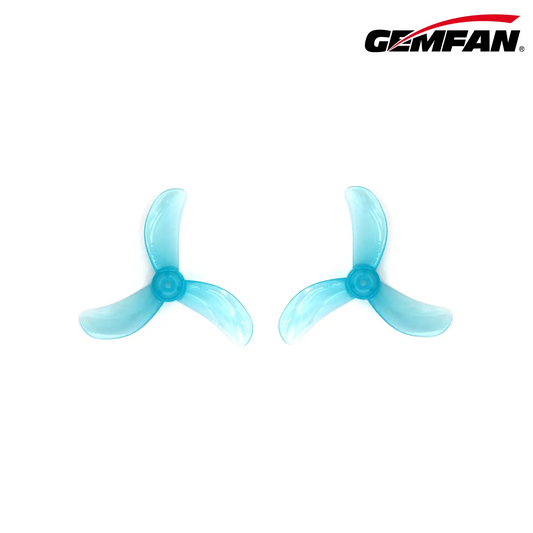 10578 2 propellers gemfan 1608 3 40mm pc durable 1 5mm clear blue 4ccw 4cw
