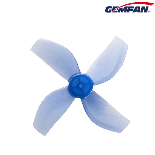 10626 2 propellers gemfan 35mm 4 pc shaft 1mm blue 4ccw 4cw