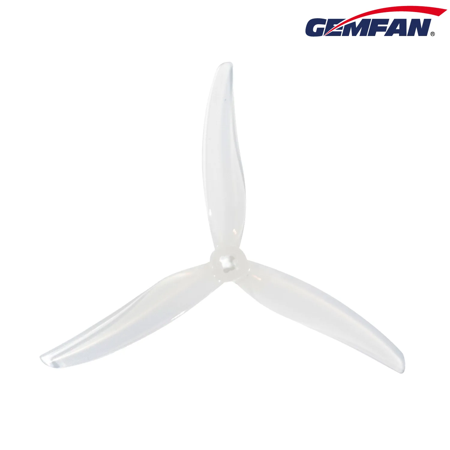 11043 2 propellers gemfan super light 5130 3 pc durable 2mm m5 adapter milk white 2ccw 2cw