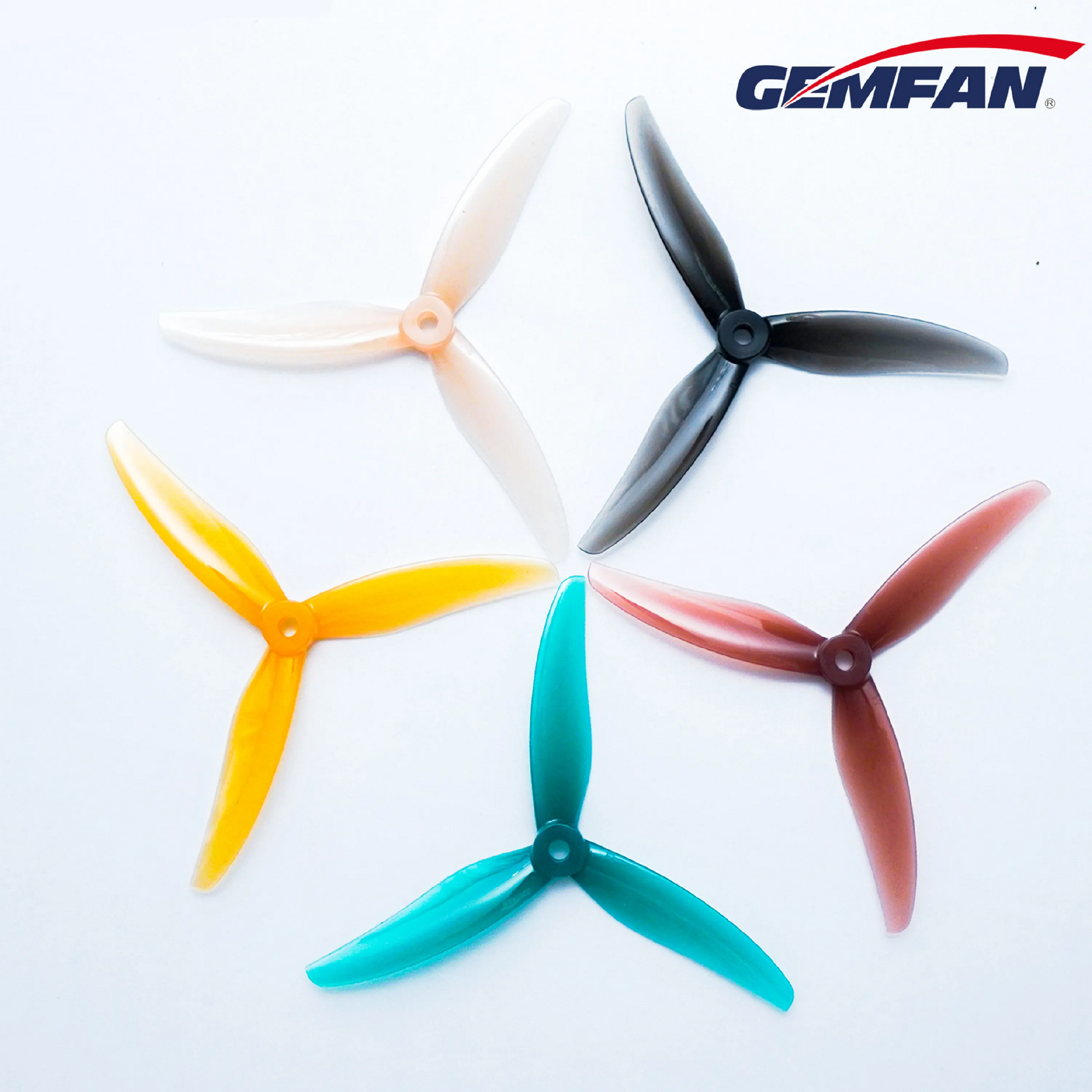 11052 3 propellers gemfan freestyle3s pc durable 5 1x3x3 peach pink 2ccw 2cw