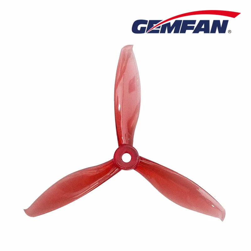 11199 2 propellers gemfan flash 5149 3 pc durable popo clear red 2ccw 2cw