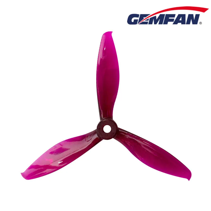 11205 2 propellers gemfan flash 5149 3 pc durable popo clear purple 2ccw 2cw