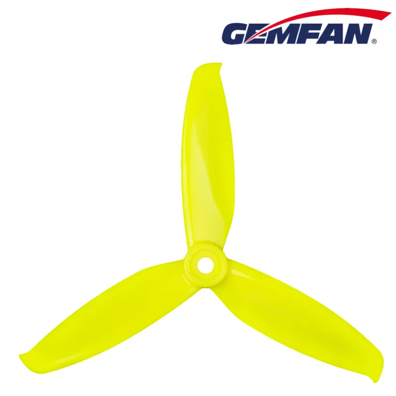 11325 1 propellers gemfan windancer 5042 3 pc lemon yellow 2ccw 2cw