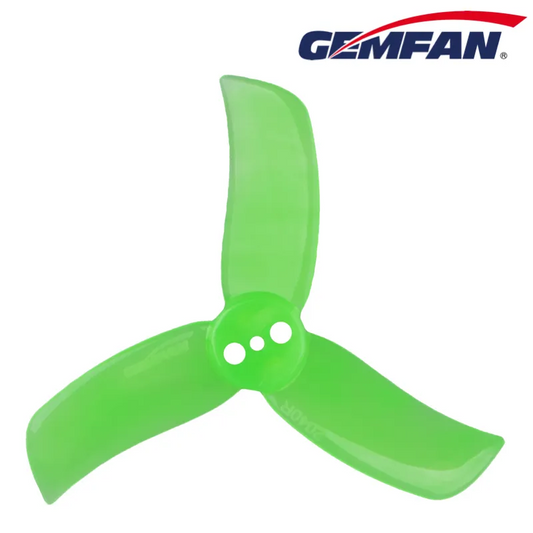 11439 2 propellers gemfan hulkie 2040 3 pc durable t mount green 4ccw 4cw