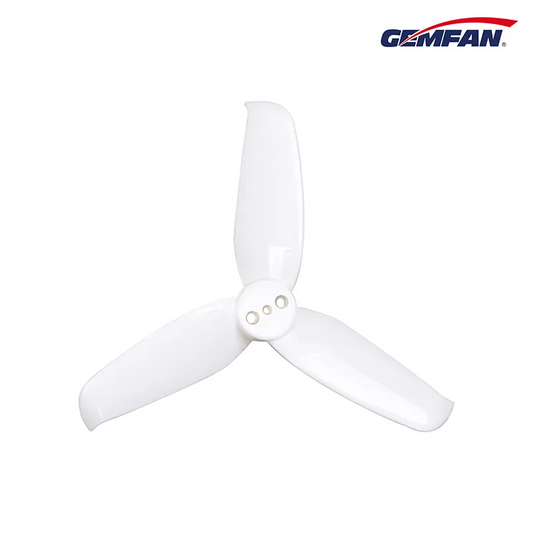 11496 1 propellers gemfan flash 2540 3 pc durable 1 5mm white 4ccw 4cw