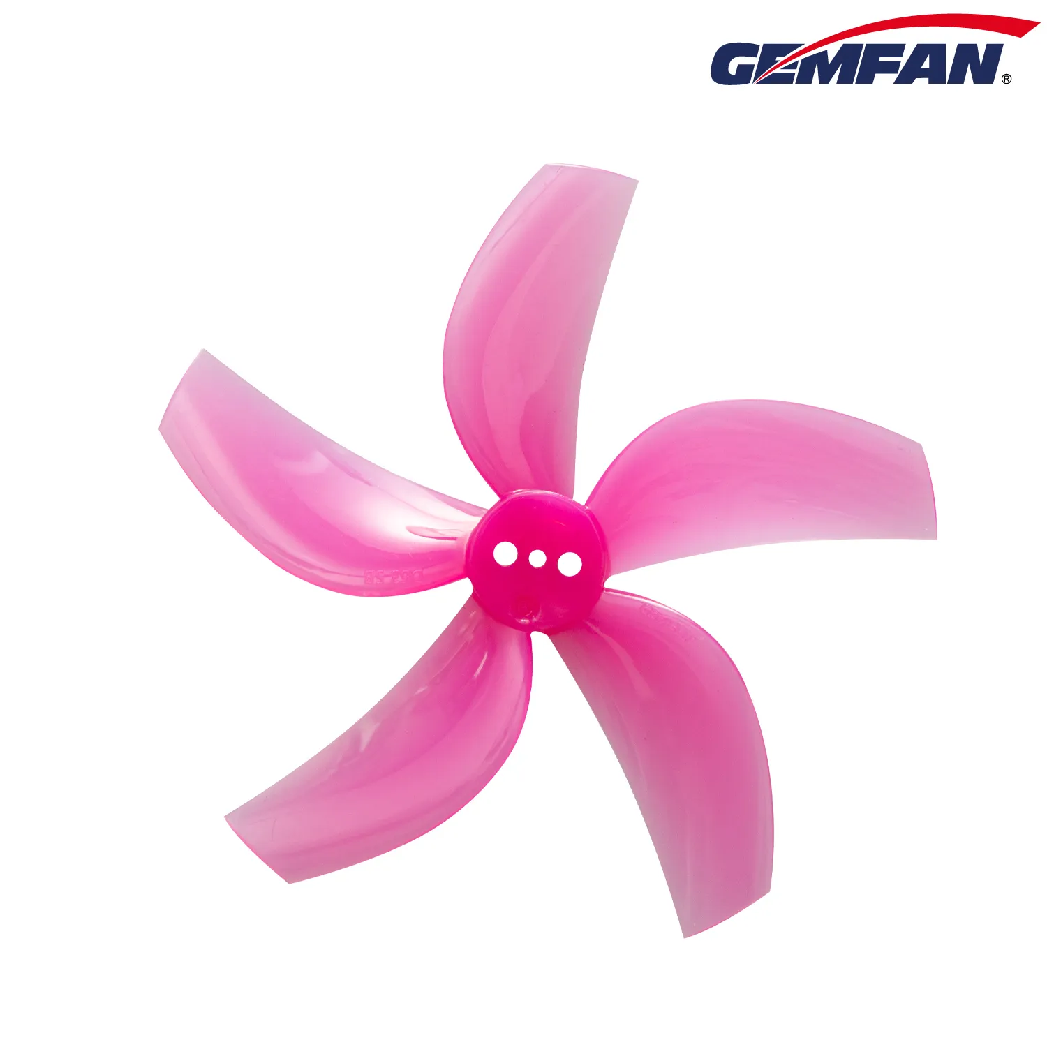 11829 2 propellers gemfan ducted d63 5 2 5inch pc t mount 1 5mm pink 4ccw 4cw