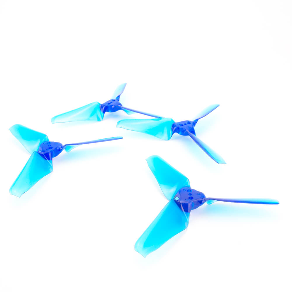 12189 4 propellers emax avan mini 3 inch clear blue