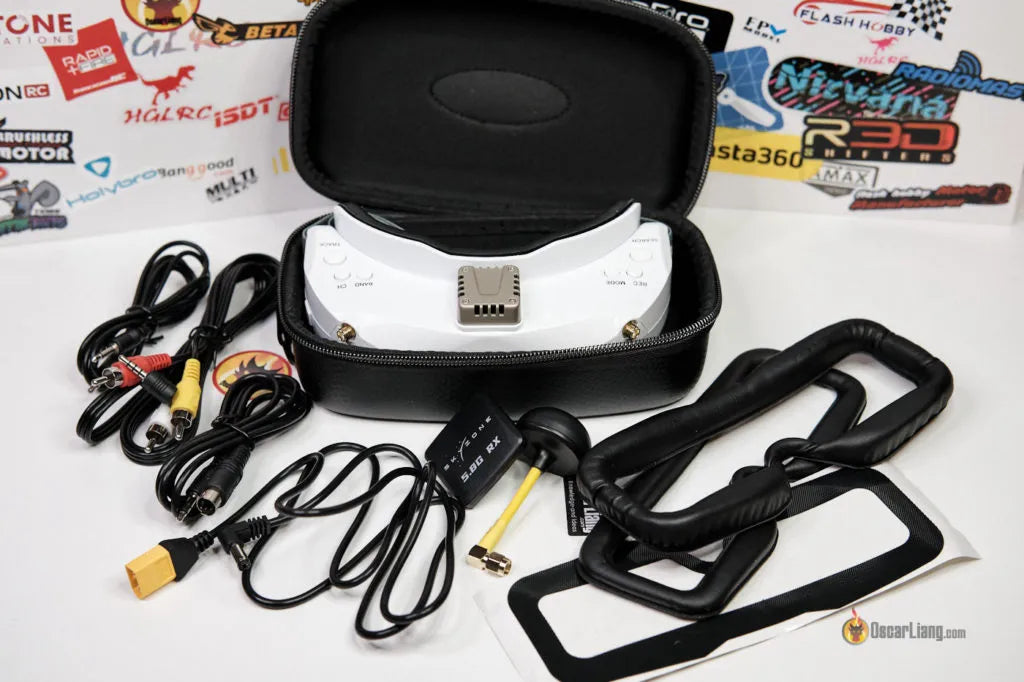 12318 goggles skyzone sky02o white