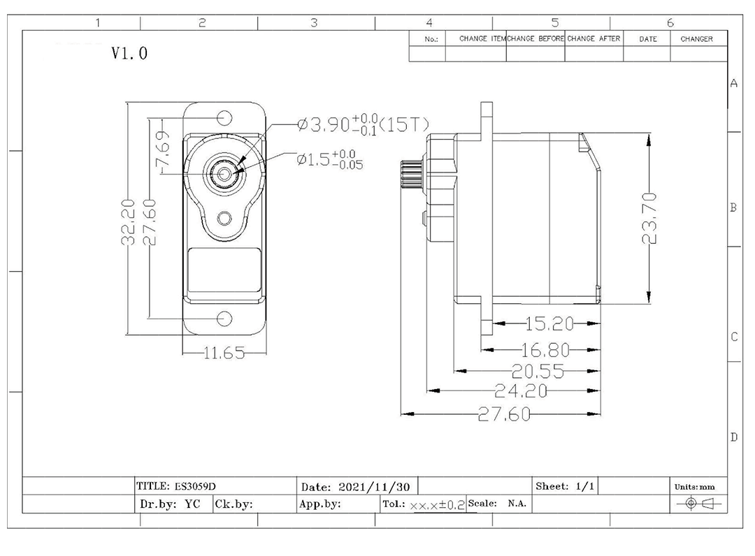 12576 3 servo emax es3059d