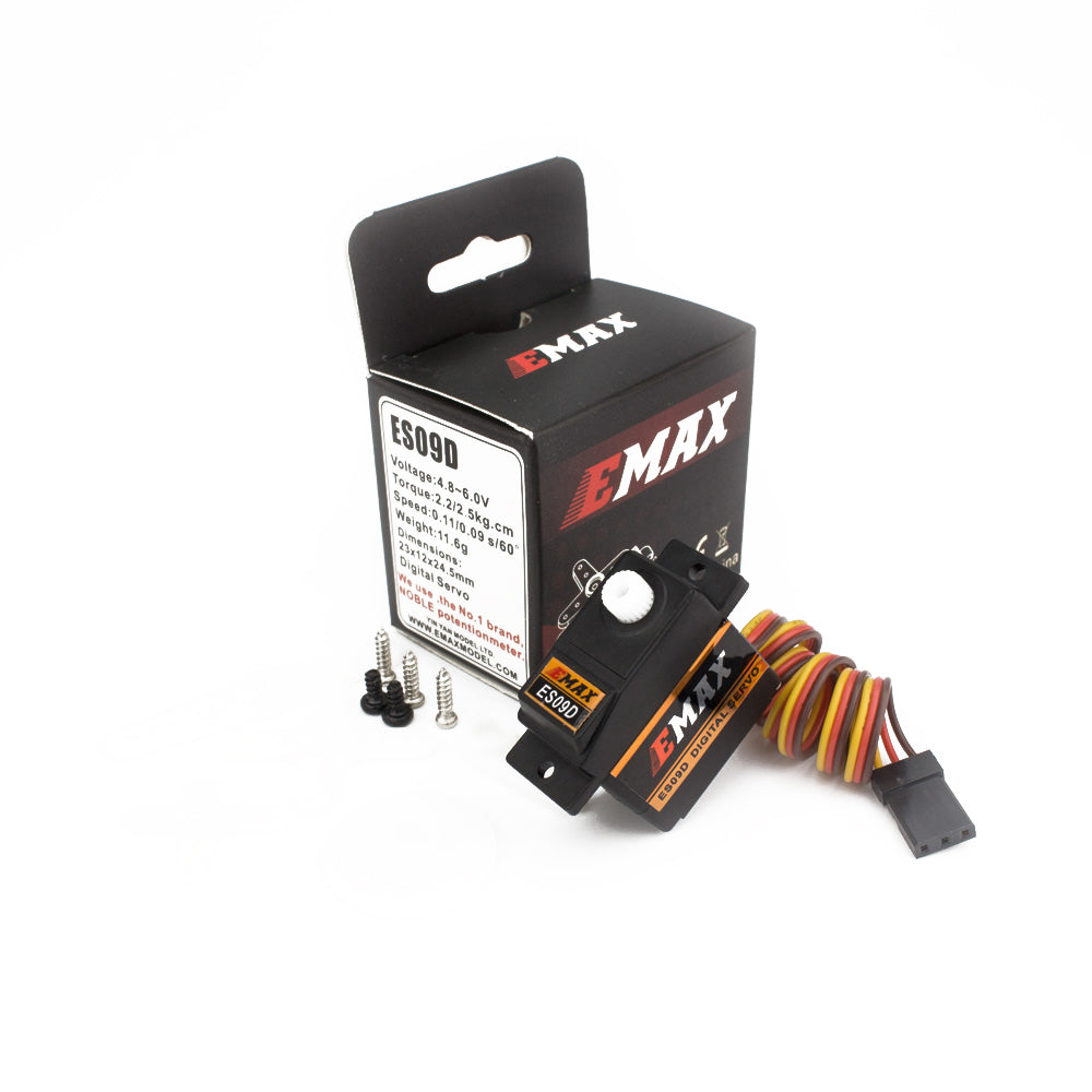 12636 5 servo emax es09d for 450 helicopters