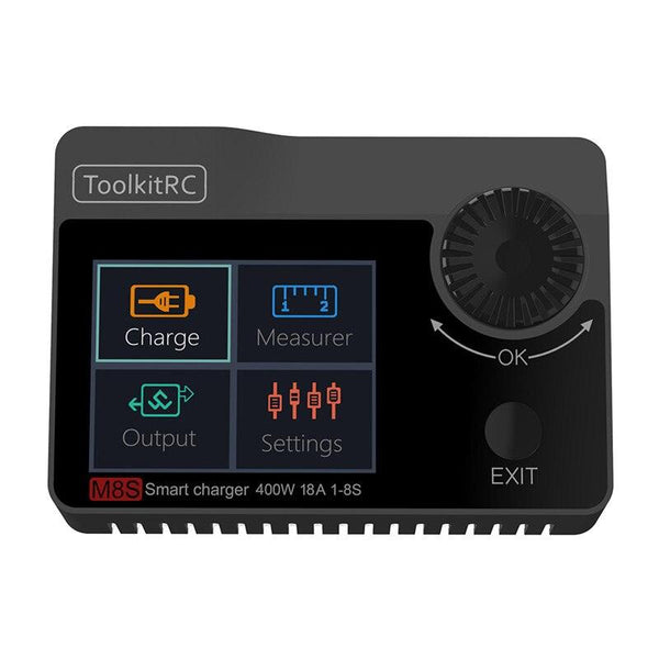 12822 2 charger toolkitrc m8s black