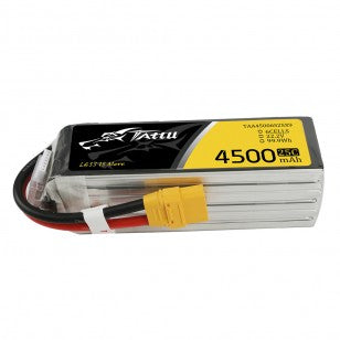 12886 battery tattu lipo 6s1p 4500mah 22 2v 25c xt90