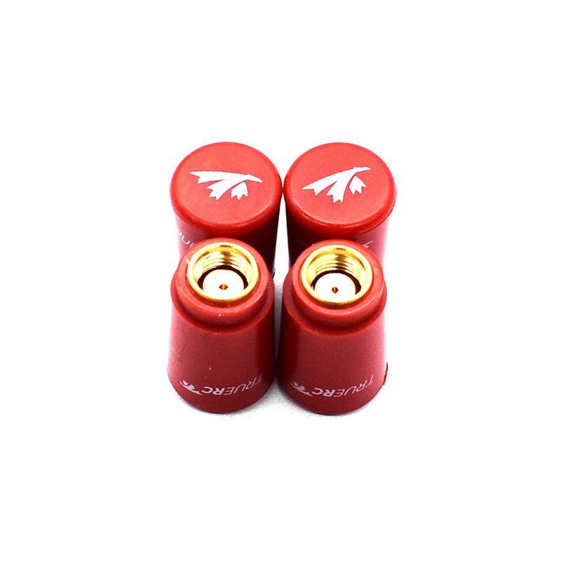 13075 antenna truerc stubby singularity rp sma rhcp red 4 pack
