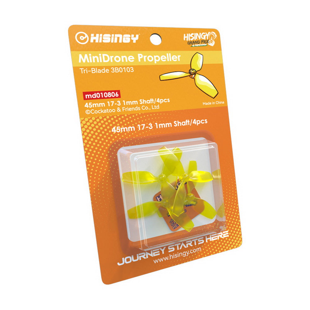 13342 3 propellers hisingy 45mm 3 blade 3b0103 2cw 2ccw