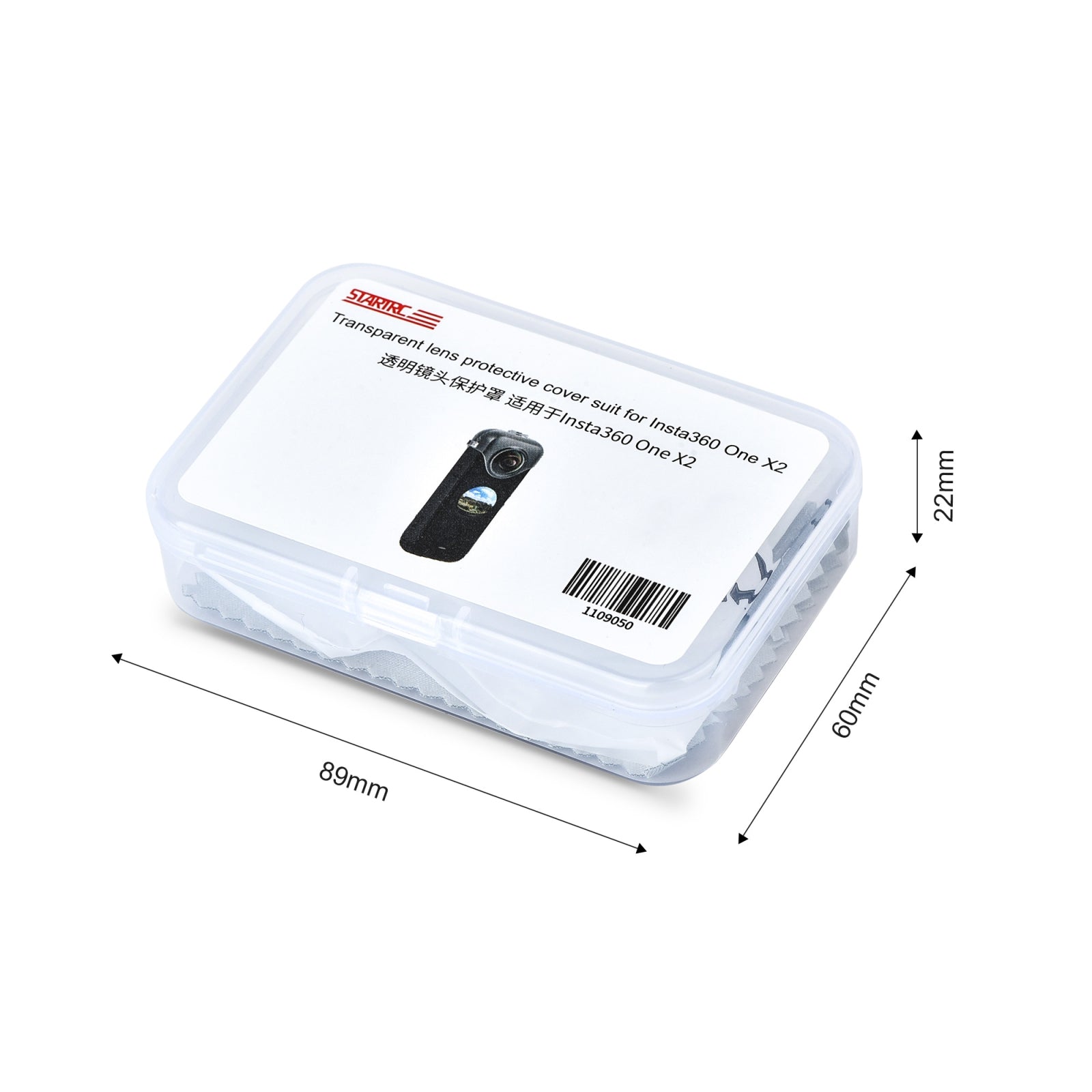 13450 4 detachable lens protective cover startrc for insta360 one x 2