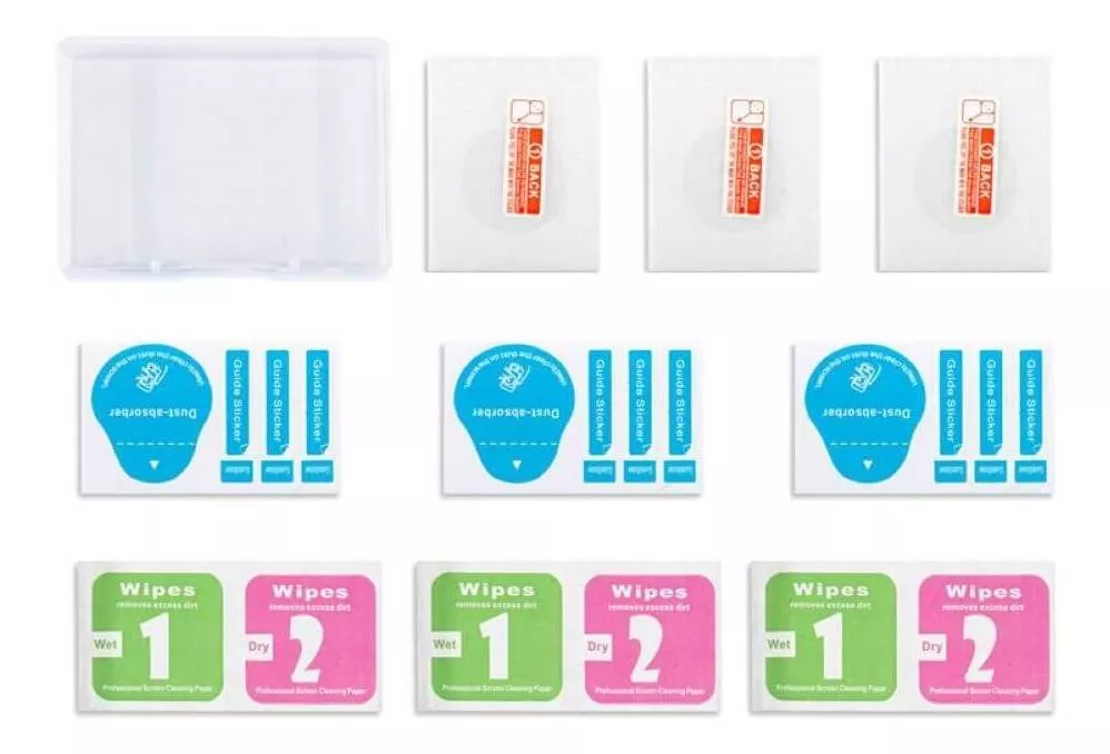 13456 3 lens tempered glass film startrc for insta360 one x 2