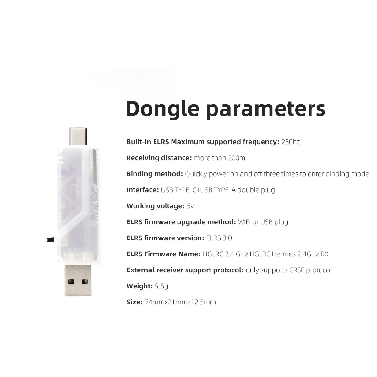 13770 4 controller hglrc c1 remote control dongle strap