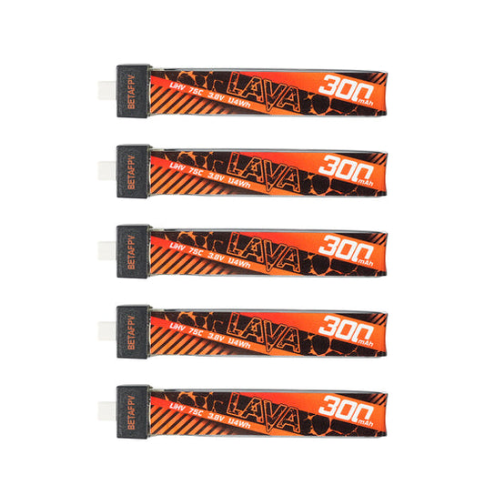 14079 battery betafpv lava lihv 1s 3 8v 300mah 75c 5pcs