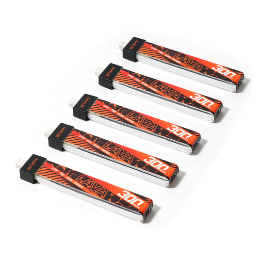 14079 1 battery betafpv lava lihv 1s 3 8v 300mah 75c 5pcs
