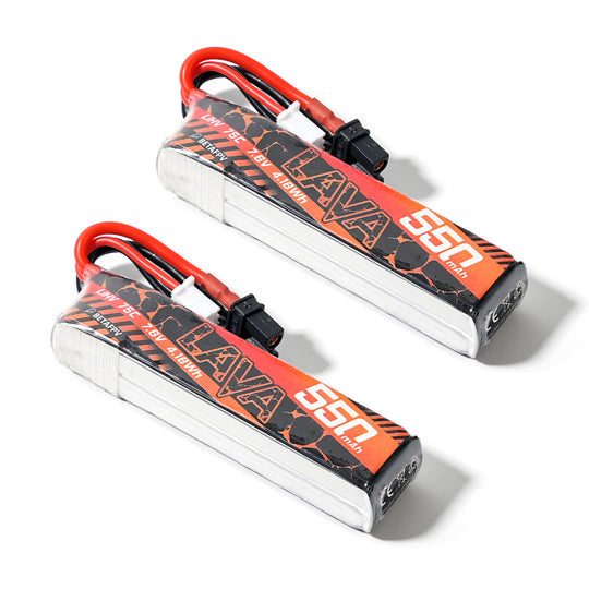 14097 battery betafpv lava lihv 2s 7 6v 550mah 75c 2pcs