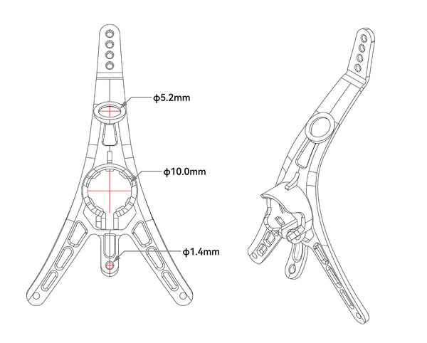 14124 6 micro air canopy betafpv black