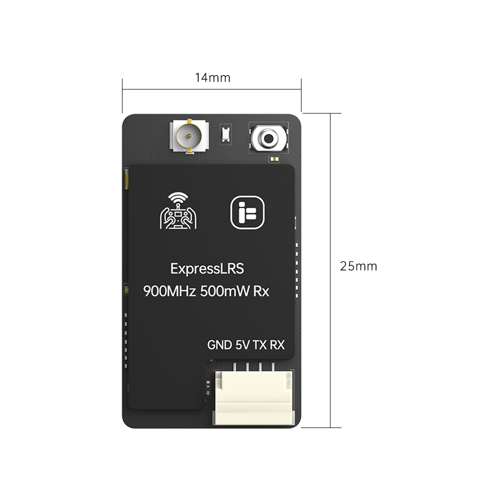 14901 5 receiver iflight elrs 868 915 rx 500mw 70mm antenna