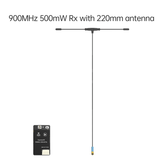 14904 receiver iflight elrs 868 915 rx 500mw 220mm antenna