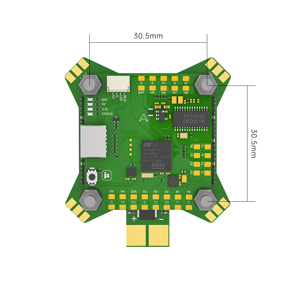 15243 4 stack iflight blitz f745 e55 4 in 1 esc