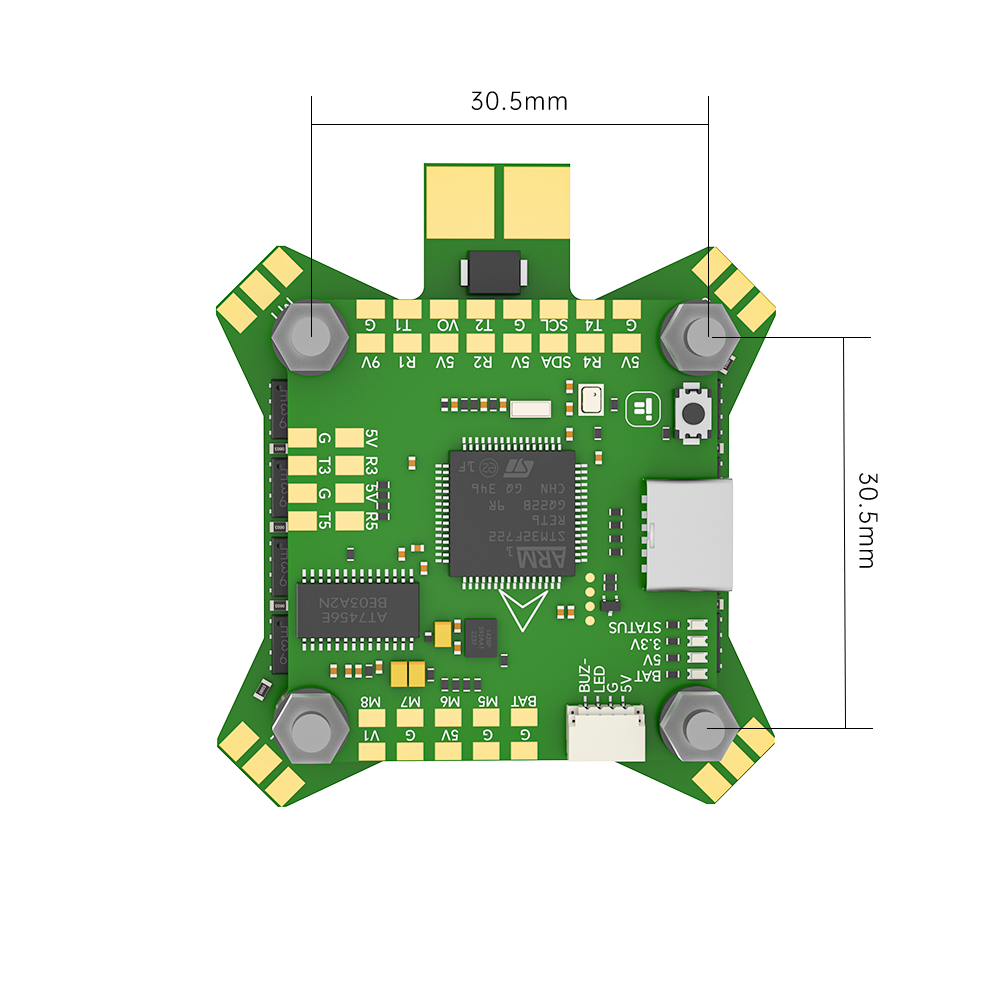 15255 4 stack iflight blitz f7 e55s 4 in 1 flight tower system