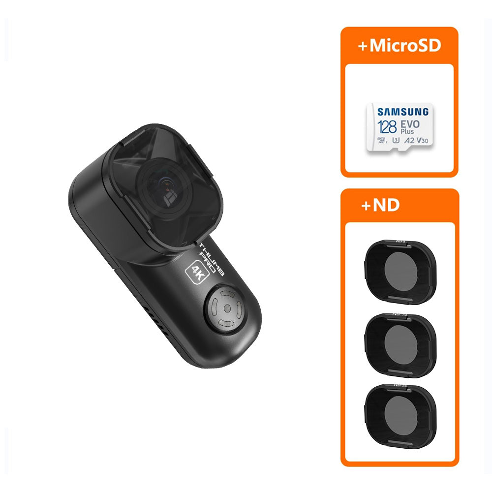 15663 action camera runcam thumb pro w nd filter set 128g tf card