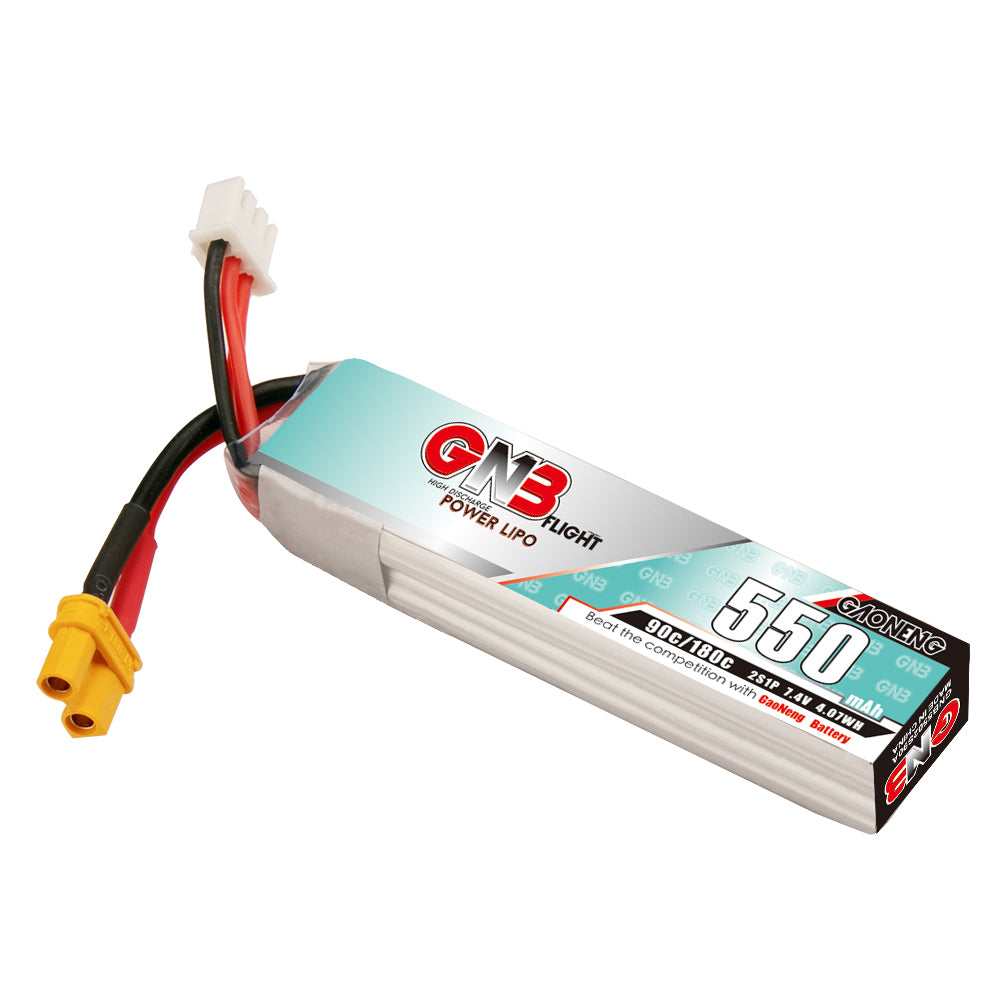 15717 battery gnb lipo 2s 7 4v 550mah 90c xt30