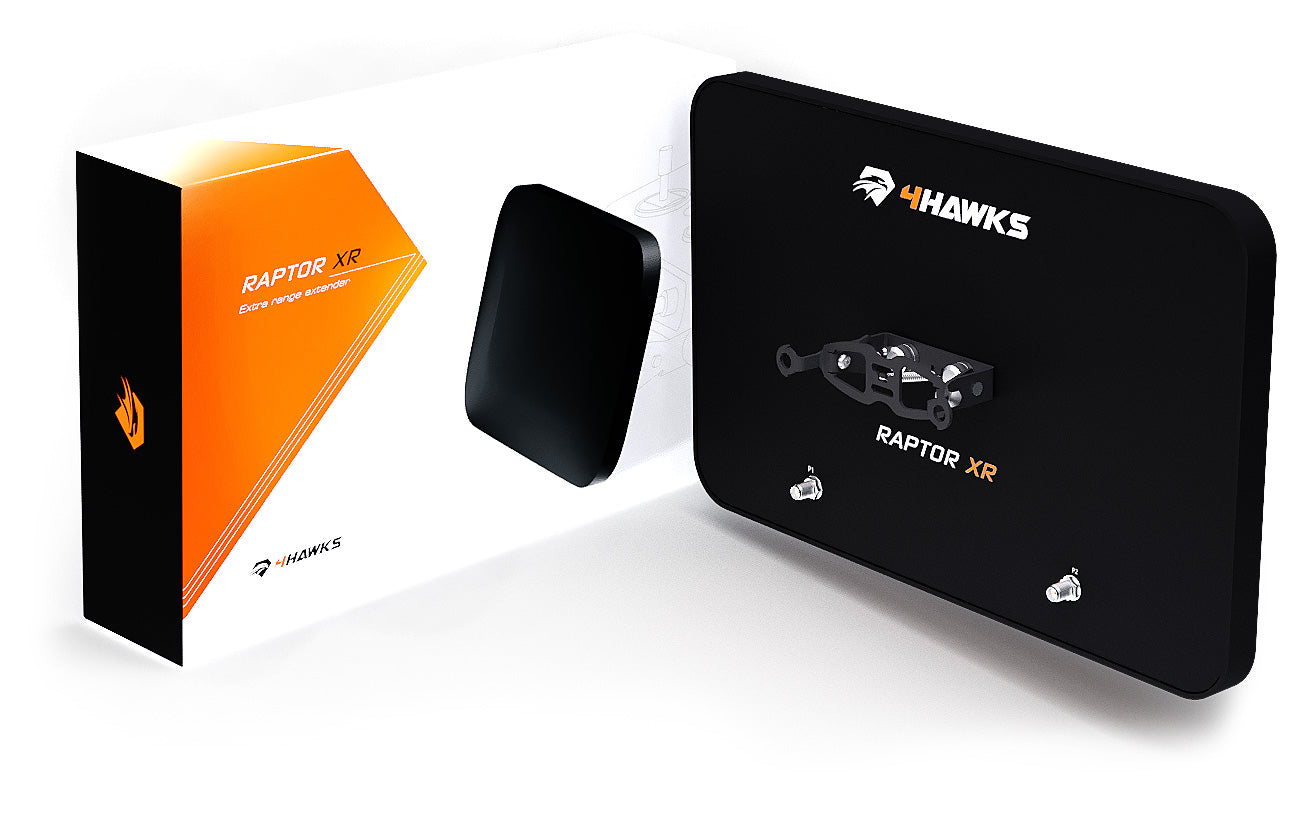 15795 1 antenna 4hawks raptor xr dual band 2 4g 5 8g for dji mavic 3 10m cables