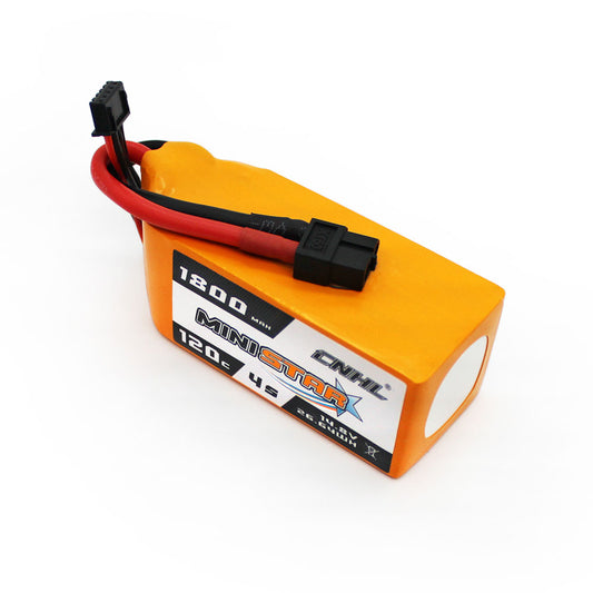 15849 battery cnhl ministar lipo 4s 14 8v 1800mah 120c max 200c xt60