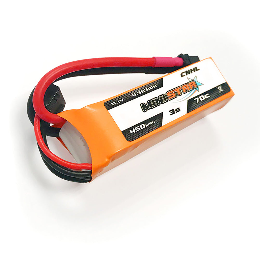 15852 2 battery cnhl ministar lipo 3s 11 1v 450mah 70c xt30u
