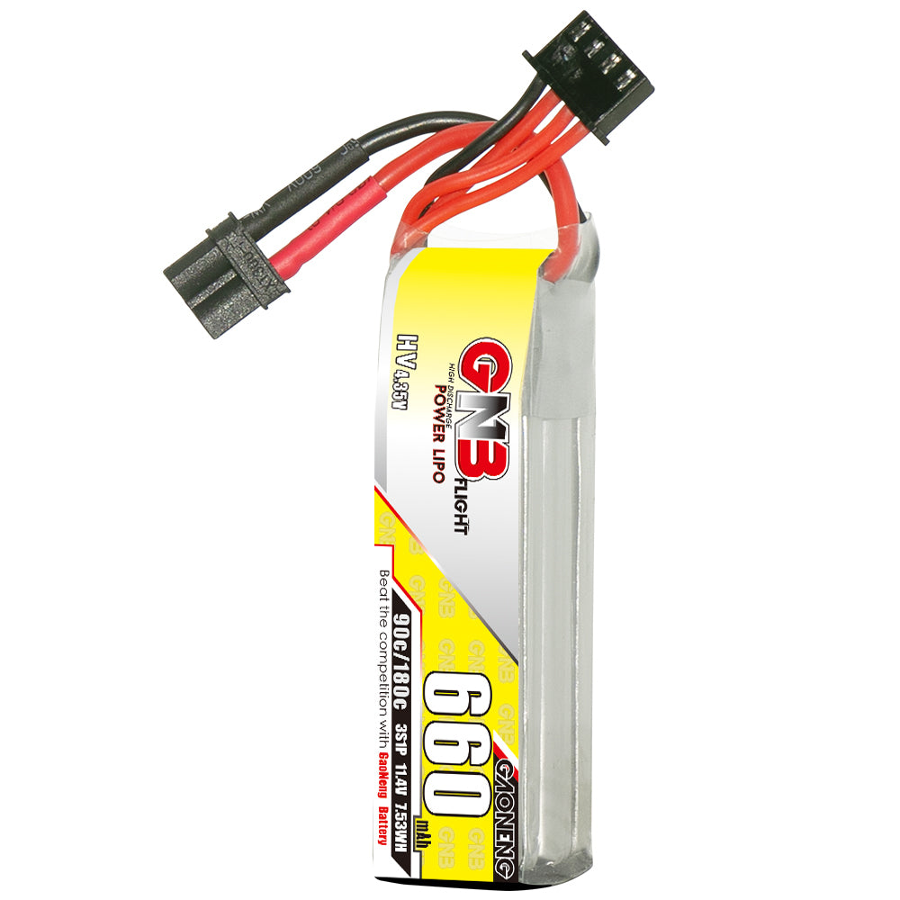 15975 2 battery gnb gaoneng lihv 3s 11 4v 660mah 90c xt30