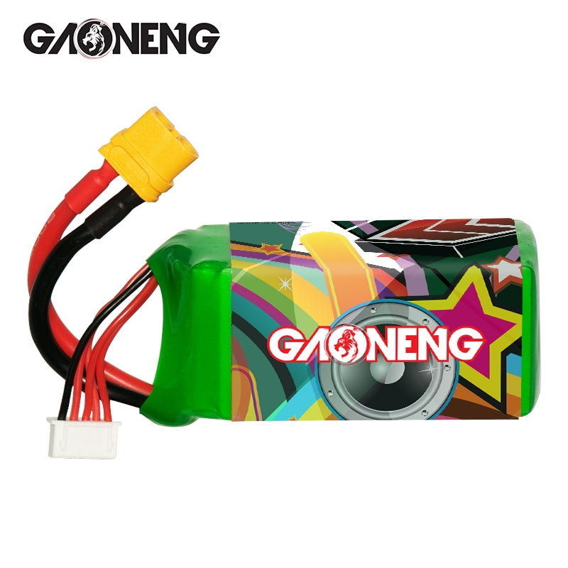 16029 2 battery gnb gaoneng lipo 4s 14 8v 1400mah 120c xt60