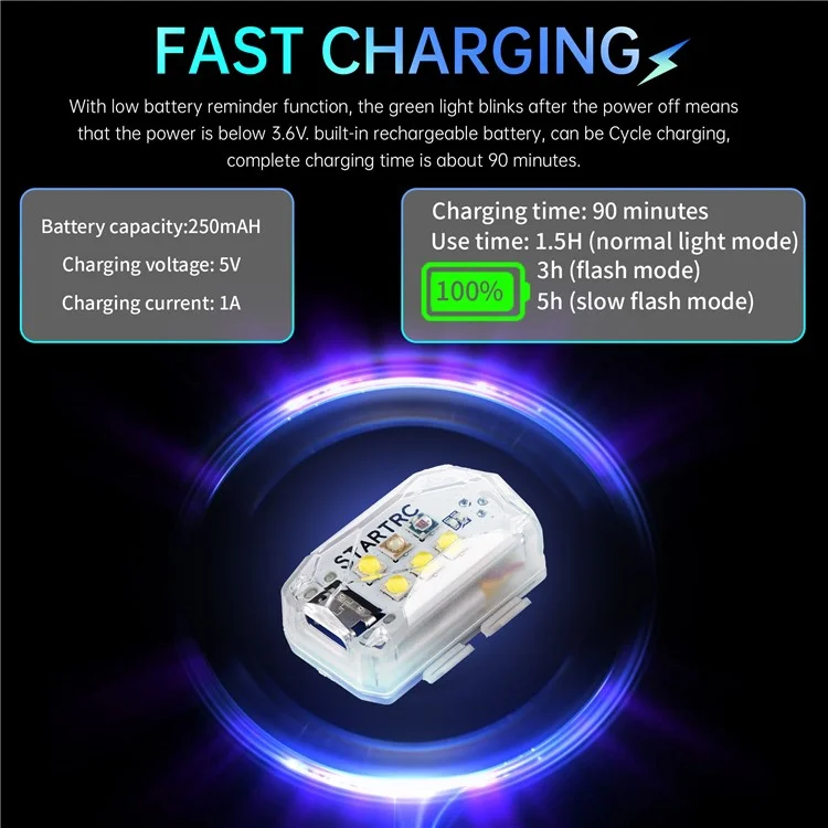 16545 5 strobe light startrc