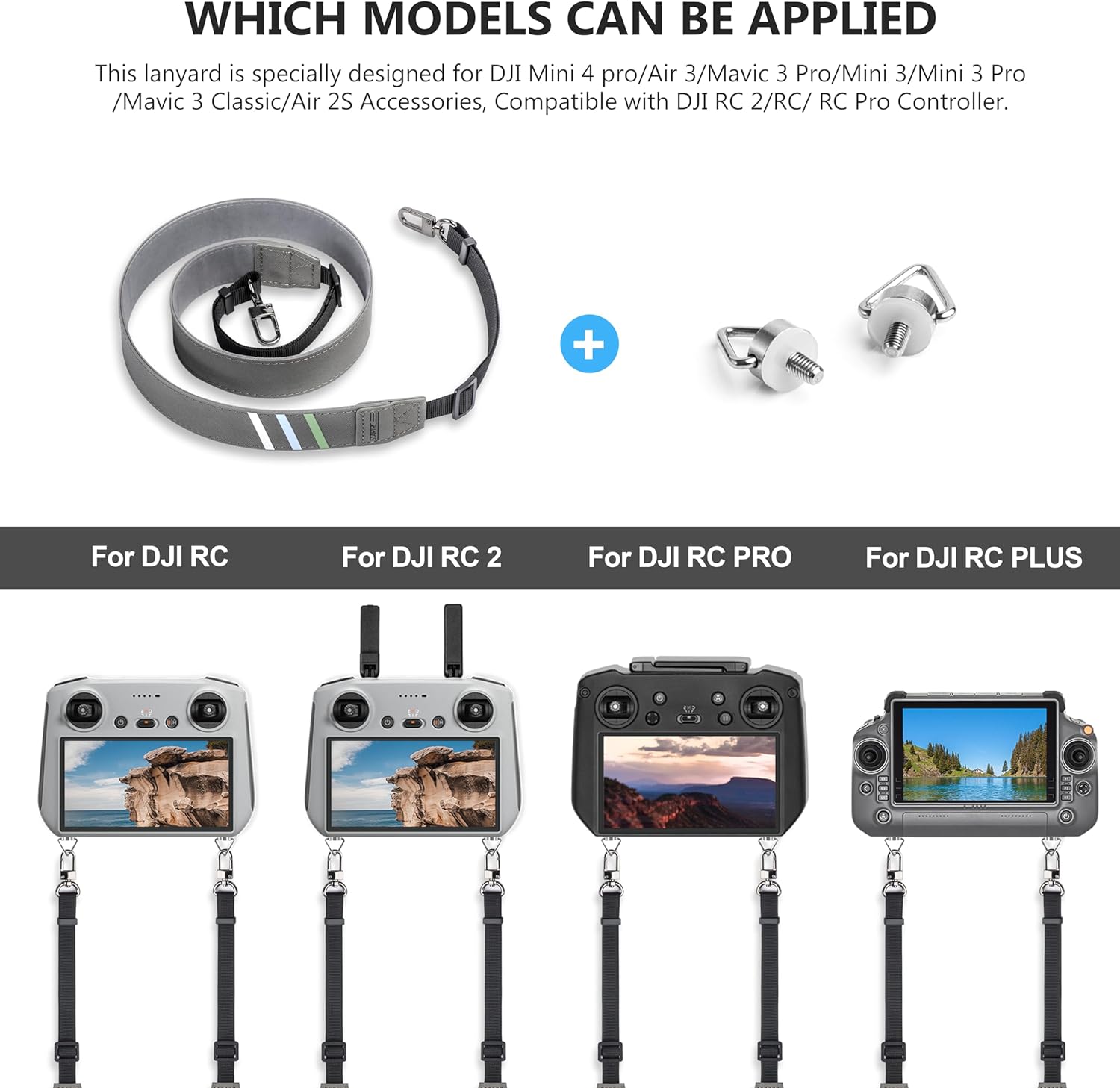 16548 5 universal neck strap startrc for dji rc dji rc 2 dji rc pro