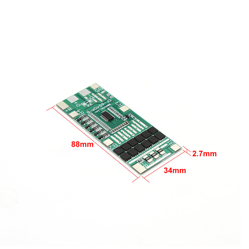 16590 3 protection board sequre 40a for 6s 4000mah 21700