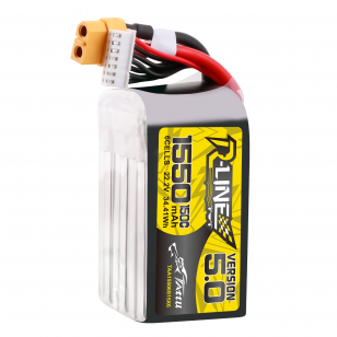 16704 1 battery tattu r line 5 0 lipo 6s 22 2v 1550mah 150c xt60