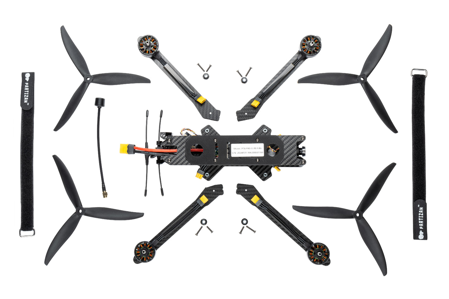 16779 fpv drone partizan pt8 pro elrs 5 8g 2 5w
