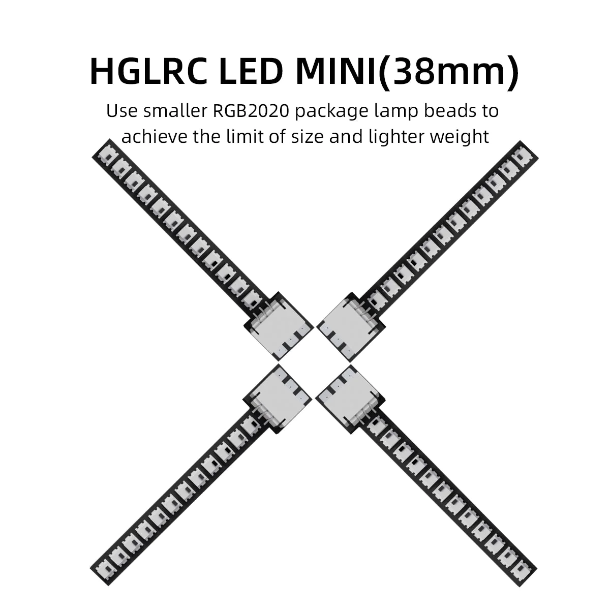 HGLRC LED Mini Ligh Bar 38mm 1