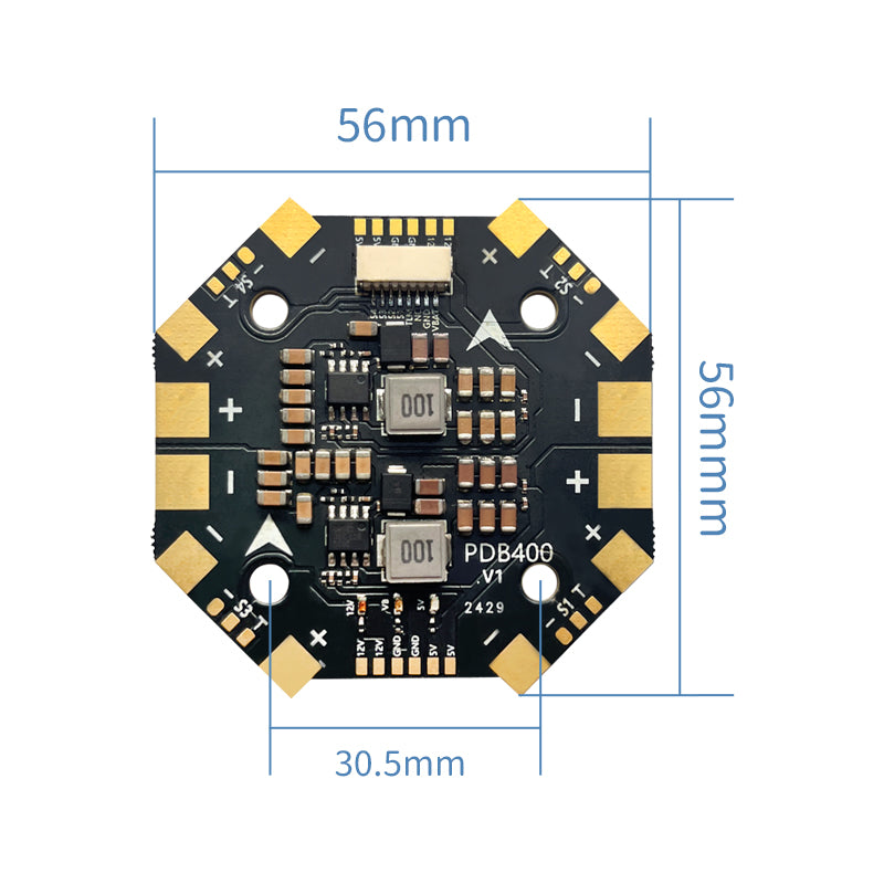 Power distribution board PILOTIX PDB400 8S 400A