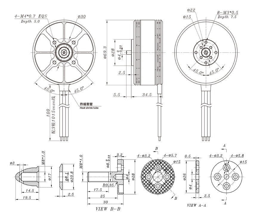 Variklis „SunnySky X6212S“ 340KV