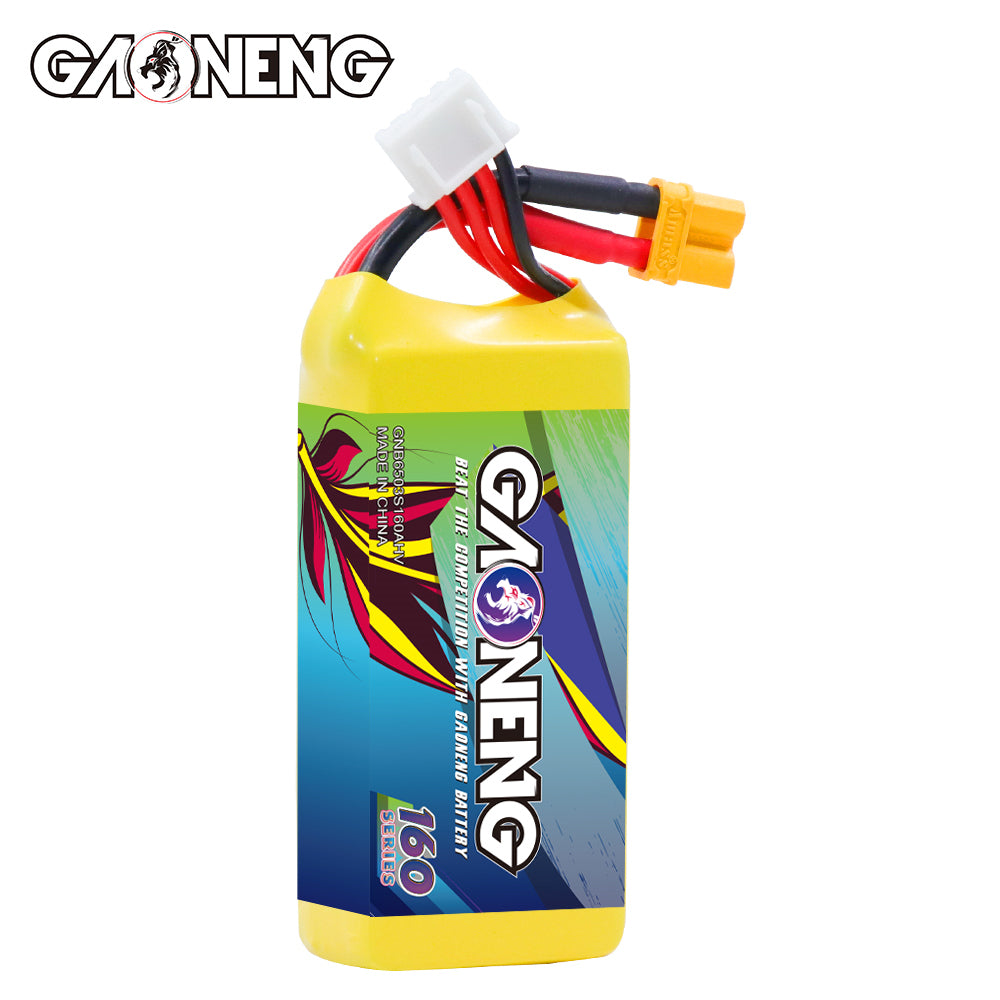 Akumuliatorius GNB GAONENG 650mah 3S1P 11.4V HV 160C XH-JST 4P XT30