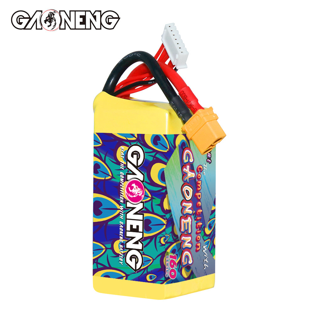 Akumuliatorius GNB GAONENG 1300mah 6S1P 22.8V HV 160C XH-JST 7P XT60