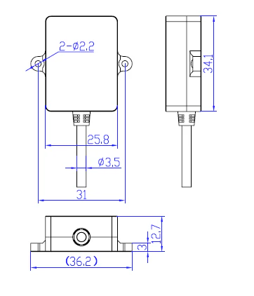 DroneCAN RM3100 Dimension 480x480