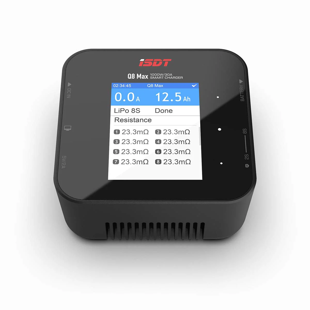 Įkroviklis ISDT Q8 MAX 1000W 30A 1-34V didelės galios akumuliatoriams